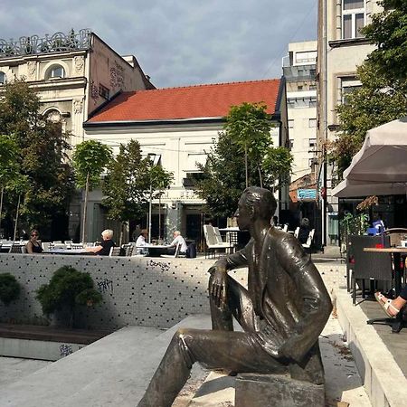 Cvetni Trg Hotell Beograd Eksteriør bilde