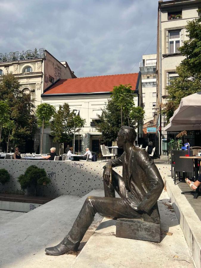 Cvetni Trg Hotell Beograd Eksteriør bilde